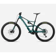 Bicicletă electrică eMTB Trail Orbea RISE LT H10 - Escape Green | Splash Ice Green (Gloss)