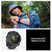 Garmin INSTINCT 3 - 50 mm AMOLED negru - smartwatch robust cu GPS