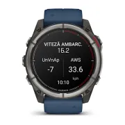 Garmin - Quatix 8 AMOLED 47 mm - ceas inteligent nautic GPS