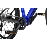 Bicicleta copii Woom 5 Explore cu roti 24" albastru magnetic blue