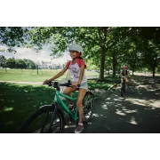 Bicicleta copii Woom 5 Explore cu roti 24" verde Jungle Green