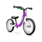 Bicicleta copii Woom 1 cu roti 12" mov intens alb