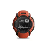 Garmin Instinct 2X Solar - smartwatch robust cu GPS - Rosu
