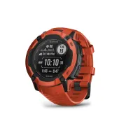 Garmin Instinct 2X Solar - smartwatch robust cu GPS - Rosu
