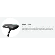 Woom - bicicleta copii 16" Woom 3 AUTOMAGIC, varsta recomandata 4-6 ani (105-120cm) - 6 kg - rosu intens alb