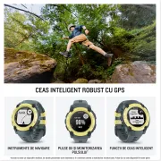 Garmin INSTINCT E - 40 mm galben Lime - smartwatch robust cu GPS