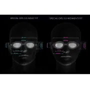 TYR - ochelari inot Special Ops 3.0 polarizati - albastru galben lucios amber
