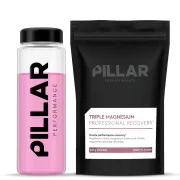 Pillar Performance - supliment alimentar magneziu Triple magnesium powder (New formula), aroma fructe de padure - borcan 200g