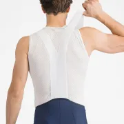 Castelli - pantaloni ciclism scurti cu bretele - A/C Bibshort - 22-40 gr C - albastru belgian