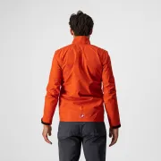 Castelli Commuter Reflex - jacheta ciclism impermeabila portocalie