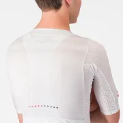 Castelli - tricou ciclism maneca scurta race fit - Aero Race 8S Jersey - 18-36 gr C - alb
