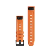 Garmin curea silicon QuickFit 22 - portocaliu ember