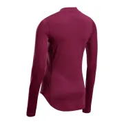 CEP - bluza cu maneca lunga - cold weather merino shirt long sleeve - purple