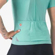 Castelli - tricou ciclism maneca scurta regular fit - Anima 4 W Jersey - 18-32 gr C - albastru deschis