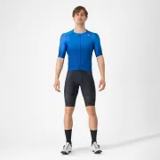Castelli - tricou ciclism maneca scurta tailored fit cu protectie solara - Upf Jersey - 20-38 gr C - albastru azzurro