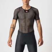 Castelli - bluza de corp cu maneca scurta - Core Mesh 3 SS - 20-30 gr C - negru