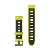 Garmin curea silicon - galben-fluo | negru pentru Forerunner 945/ 955/ 965