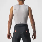 Castelli - bluza de corp fara maneci - Active Cooling Sleeveless - 25-35 gr C - gri argintiu