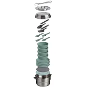 Stanley - set gatit - Wildfare Core Full Serve - Stainless Steel - 3.78 L