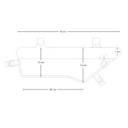 Apidura - geanta cadru bicicleta Expedition Frame Pack 3 litri (pentru cadru compact) - gri negru