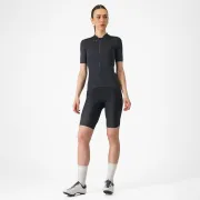 Castelli - tricou ciclism maneca scurta regular fit - Anima 4 W Jersey - 18-32 gr C - negru deschis
