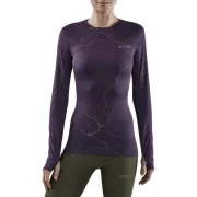 CEP - bluza cu maneca lunga - reflective shirt long sleeve - purple