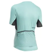 Northwave - tricou ciclism cu maneca scurta pentru femei Force Evo Women Jersey - albastru deschis surf negru