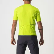 Castelli - tricou pentru ciclism cu maneca scurta Unlimited AllRoad - gallben fluo
