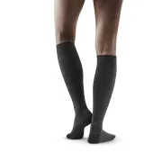 CEP - Sosete lungi compresie pentru femei Business Commuter Tall Compression women Socks - negru gri