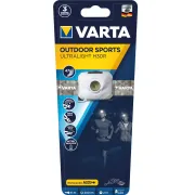 Varta - lanterna frontala Outdoor Sports Ultralight H30R reincarcabila Li-Polimer 300 lumeni - alb