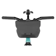 Apidura - geanta mica ghidon bicicleta City Handlebar Pack, capacitate 2 litri - gri inchis negru