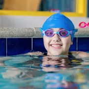 Finis - ochelari inot pentru copii DragonFlys - galben lamaie albastru