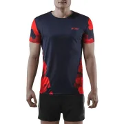 CEP - tricou tehnic - camocloud shirt short sleeve - lava | peacoat