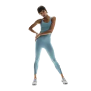 On - colanti - Studio Knit Bodysuit 7/8 W - Niagara | Rock