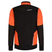 Ziener - jacheta ciclism cu maneca lunga pentru barbati Neki jacket - negru portocaliu neon