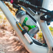 Lezyne - mini pompa - Hand Pump Pocket Drive Pro - 160 psi | 11 bar - neo metallic | silver - 98g