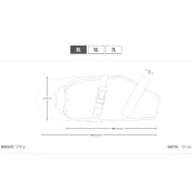 Apidura - geanta bicicleta cu prindere sub sa,Racing Saddle Pack 3 litri - negru galben