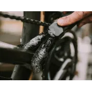 Dynamic Bike Care - Perie cu 2 capete pentru curatare furca bicicleta Two Prong Brush - negru