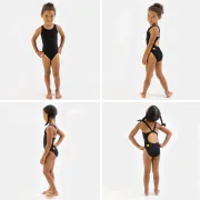 Finis - Costum de baie intreg Fete Bladeback - Albastru Maze