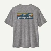 Patagonia - tricou - M Capilene Cool Daily Graphic Waters - Gri