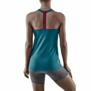CEP - maiou pentru alergare - Training Tank top W - albastru | petrol