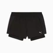 Puma - pantaloni scurti - Run Velocity 2In1 3" Short W - Negru