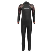 Orca - costum neopren ape deschise pentru copii Junior OpenWater Zeal Squad wetsuit - negru dungi portocalii