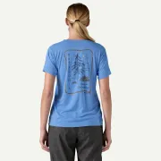 Patagonia - tricou - W Capilene Cool Daily Graphic Lands - Gri