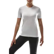 CEP - tricou tehnic - run ultralight shirt short sleeve W - alb