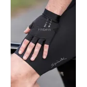 Spiuk - Manusi ciclism degete scurte PROFIT Summer Gloves - negru