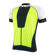 Tricou ciclism Force Air negru/alb/fluo M