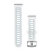 Garmin - curea silicon - Quick Release 20 - Whitestone translucid I Cloud blue cu hardware argintiu