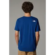 The North Face - tricou - M Mountain Line - Albastru
