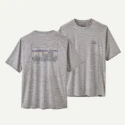 Patagonia - tricou - M Capilene Cool Daily Graphic - Gri